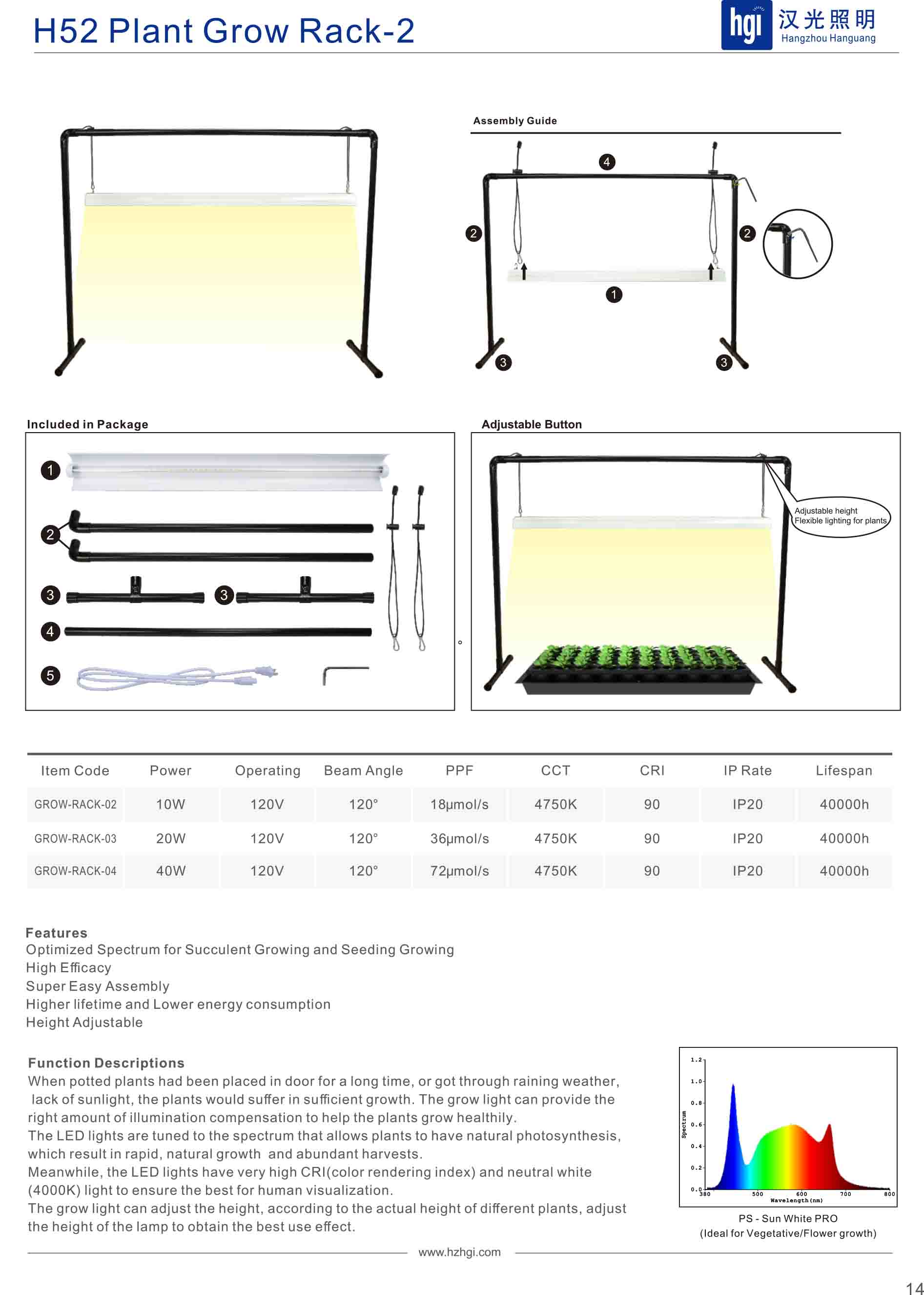 H52 Plant Grow Rack-2