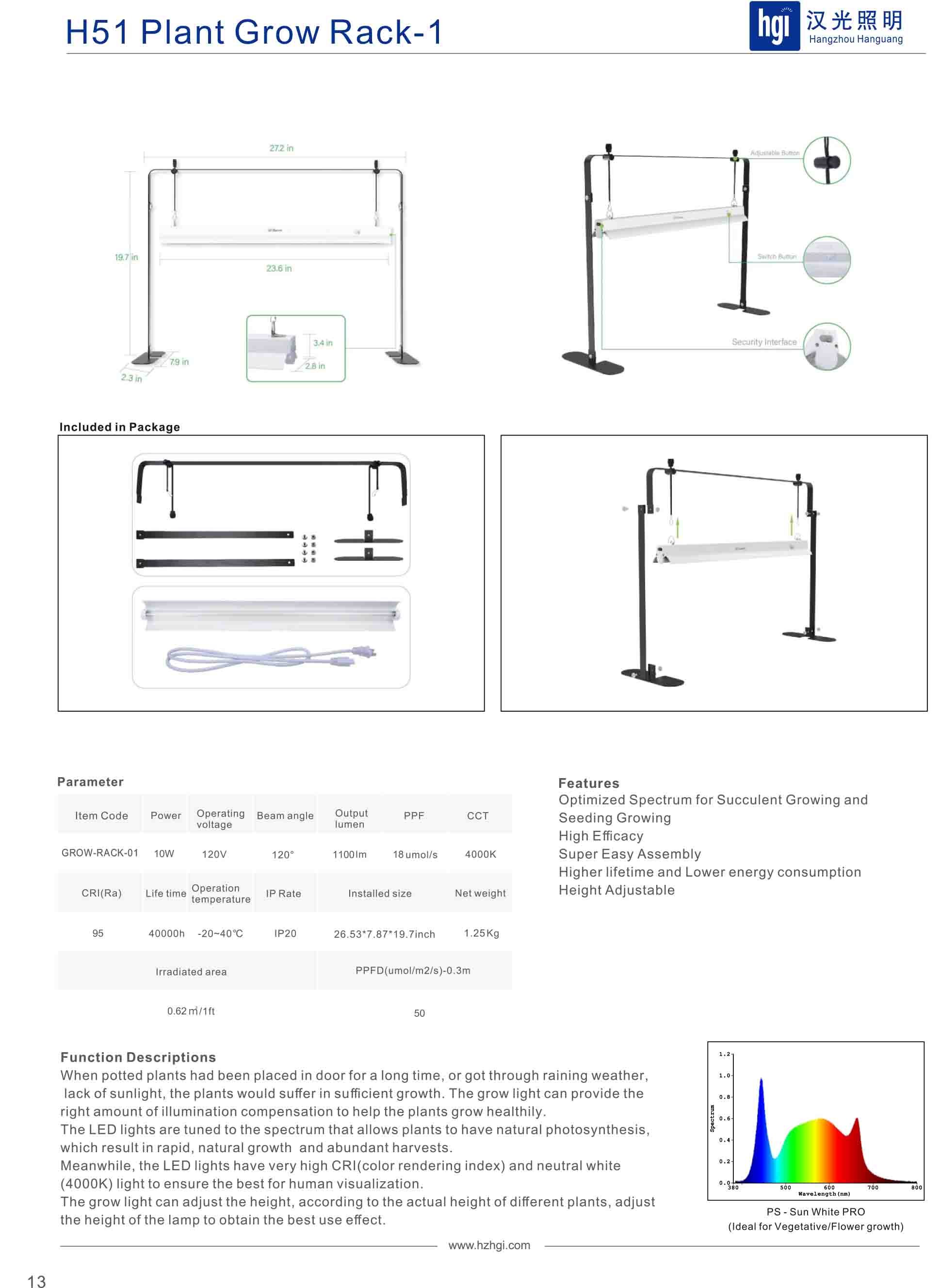 H51 Plant Grow Rack-1